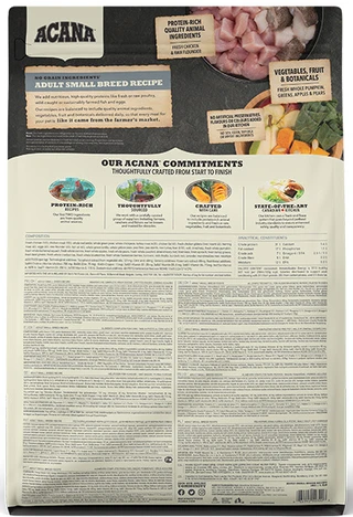 Сухой корм для собак ACANA Adult Small Breed Recipe для взрослых собак мелких пород 2 кг (a52320)