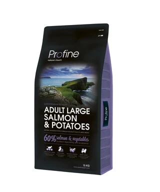 Сухий корм для великих і гігантських порід собак Profine Adult Large Breed Salmon з лососем і картоплею 15 кг