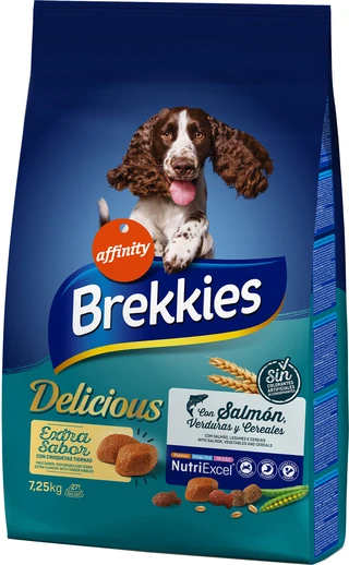 Сухой корм для собак всех пород Brekkies Dog Delice Fish с рыбой 7.25 кг