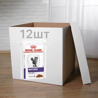 ПАК.Консервований корм Royal Canin Neutered Weight Balance 12шт по 85 г
