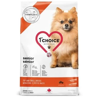 Сухой корм для пожилых или малоактивных собак мини и малых пород 1st Choice с курицей 2кг