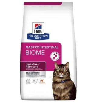 Корм для дорослих котів Hill&rsquo;s PD Feline GIBiome Strs при діареї та для підтримки мікрофлори із заспокійливим ефектом 3 кг