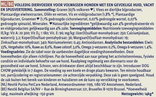 Сухой полнорационный корм Purina Dog Chow для взрослых собак склонных к аллергии с лососем 14 кг