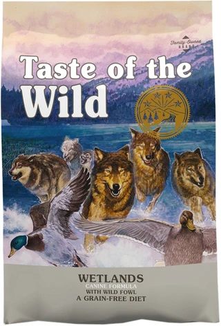 Сухий корм для собак Taste of the Wild WETLANDS CANINE з м'ясом качки 12.2 кг (9747-HT60)(0074198614226)