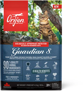 Сухой корм для кошек всех пород и возрастов Orijen Cat Guardian 8 4.5 кг (o71893)