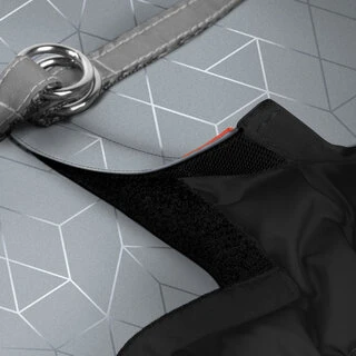 Шлея для собак мягкая WAUDOG Clothes c QR-паспортом, светоотражающая, S2 B 46-50 см, C 43-45 cм