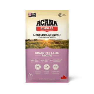 Сухий гіпоалергенний корм для собак усіх порід ACANA Grass-Fed Lamb 11.4 кг (a57012)
