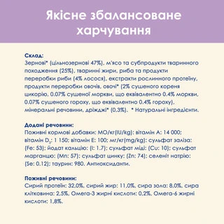 Сухой корм для взрослых кошек с чувствительной кожей и пищеварением Purina Cat Chow Sensitive с лососем 15 кг