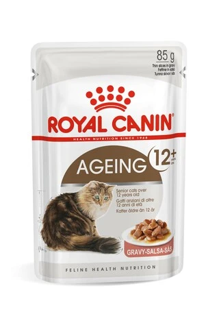 ПАК.Вологий корм Royal Canin AGEING+12 для старіючих котів (Соус)12шт по 85 г