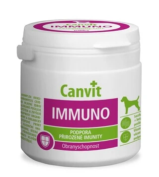 Витаминно-минеральный комплекс Canvit Immuno для собак таблетки 100 шт (can50733)