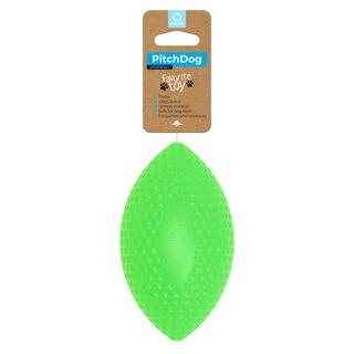 Ігровий м'яч для апортировки PitchDog, діаметр 9 см, салатовий