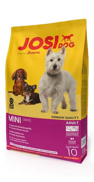 Сухий корм для дорослих собак JosiDog Mini Adult з м'ясом домашньої птиці 10 кг