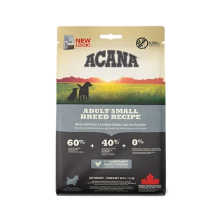 Сухий беззерновий корм Acana Adult Small Breed Recipe для дорослих собак дрібних порід курка/індичка 0.34 кг (арт a52334)