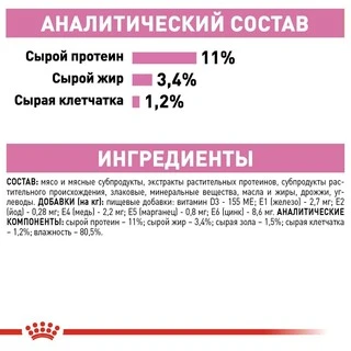 ПАК.Вологий корм Royal Canin KITTEN STERILISED IN GRAVY (Соус) для стерилізованих кошенят 12шт по 85 г