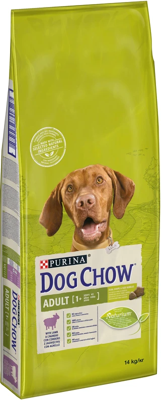 Сухой корм для взрослых собак Purina Dog Chow Adult Lamb со вкусом ягненка 14 кг