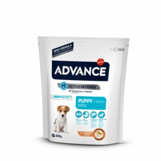 Сухой корм Advance Dog Mini Puppy для щенков маленьких пород с курицей и рисом 800 г