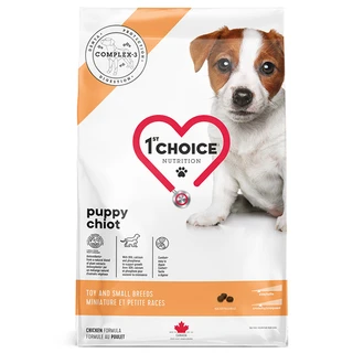 Сухой суперпремиум корм для щенков мини и малых пород 1st Choice Puppy Toy&amp;amp;Small Chicken курица 2. кг