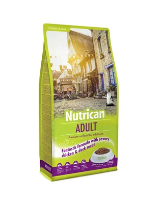 Сухий корм для дорослих котів Nutrican Adult Cat з курячим смаком 10 кг (nc513383)