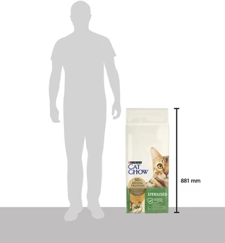 Сухий корм для дорослих стерилізованих котів Purina Cat Chow Sterilised з індичкою 15 кг