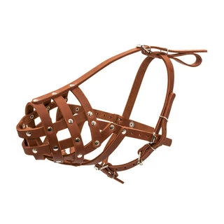 Намордник твердый "CoLLaR" (боксер малый), коричневый