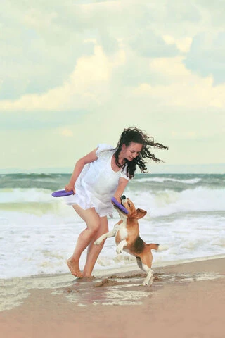 Тренувальний снаряд для собак PULLER Midi, діаметр 20см