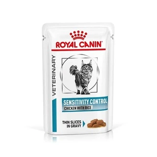 ПАК.Вологий лікувальний корм Royal Canin Sensitivity Control Chicken with Rice для котів при харчовій непереносимості курка/рис