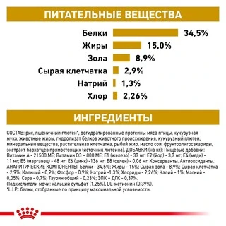 Сухий корм Royal Canin URINARY S/O CAT для дорослих котів із сечокам'яною хворобою 9кг