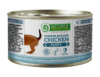Мусс для щенков Nature's Protection Puppy Starter Mousse Chicken 200 г