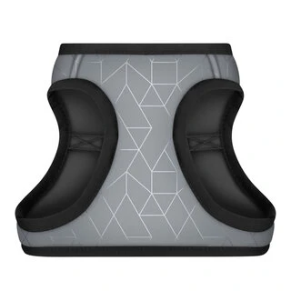 М'яка шлея для собак WAUDOG Clothes з QR-паспортом, світловідбиваюча, ХS1 B 24-27 см, C 18-20 см