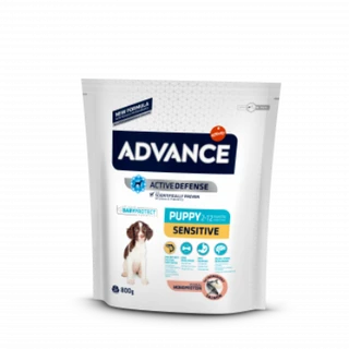 Сухой корм Advance Dog Puppy Sensitive для щенков всех пород с чувствительным пищеварением 800 г