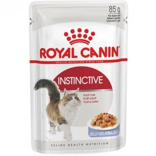 ПАК.Паучі Royal Canin INSTINCTIVE IN JELLY консервований корм для котів у желе 12шт по 85г