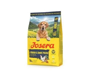 Сухой беззерновой корм для активных собак Josera Adult Chicken&amp;amp;SweetPotato с мясом птицы 0,9 кг