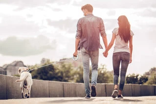 Поводок-рулетка для собак WAUDOG R-leash, круглая, XS-M, до 40 кг, 2,9 м, светоотражающая лента, белый