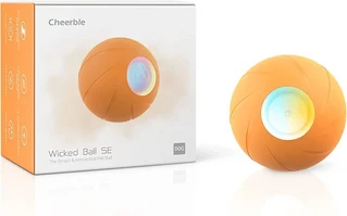 Cheerble Wicked Orange Ball SE - Інтерактивний оранжевий м'яч для собак маленьких і середніх порід
