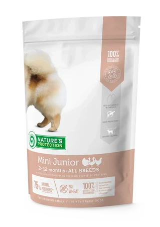 Сухой корм для щенков малых пород Mini Junior Small Breeds 500г