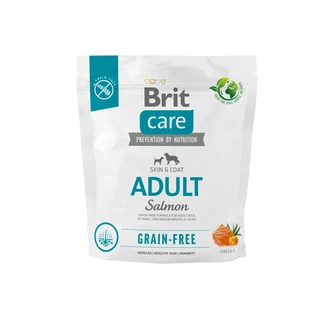Сухой беззерновой корм Brit Care Grain-free Adult Salmon &amp;amp; Potato беззерновой для собак с лососем 1 кг