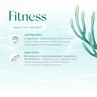 Беззерновой полнорационный сухой корм для взрослых кошек Optimeal Beauty Fitness на основе морепродуктов 1.5 кг