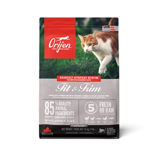 Сухой корм Orijen Fit &amp;amp; Trim Cat для кошек с лишним весом 5.4 кг (o28354)