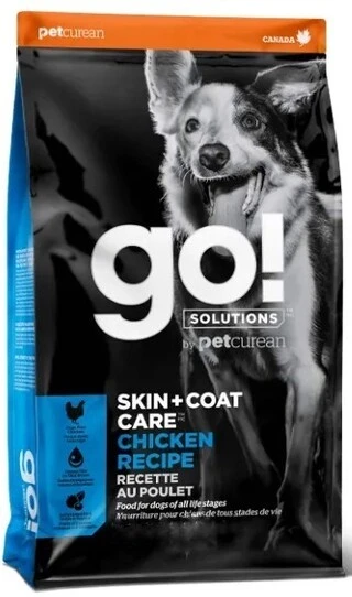 Корм для собак GO! SKIN + COAT Chicken Recipe Dog Formula - Гоу! Сухой корм для собак с курицей 11,4 кг