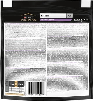 Сухой корм Purina Pro Plan Kitten &amp;lt;1 Healthy Start для котят с курицей 400 г