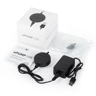 Акваріумний компресор Aqualighter aPUMP USB 5V &mdash; ультратихий, живлення від USB, до 100 л