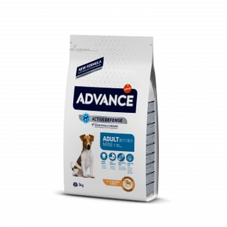 Сухой корм Advance Mini Adult для взрослых собак маленьких пород 3 кг