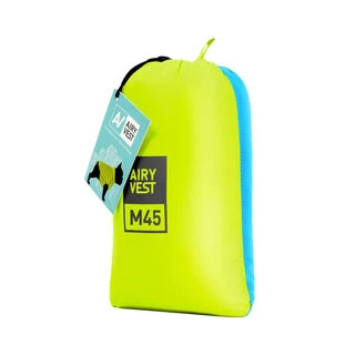 Двостороння куртка для собак AiryVest, розмір М 45, салатово-блакитна