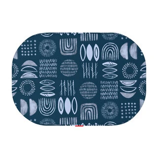 Ліжко для собак WAUDOG Relax, малюнок "Абстракція", зі змінним чохлом, S, Ш 55см, Дл 40см