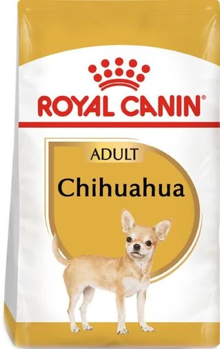 Сухий повнораційний корм для дорослих собак породи чихуахуа Royal Canin Chihuahua Adult віком від 8 місяців і старше 500 г