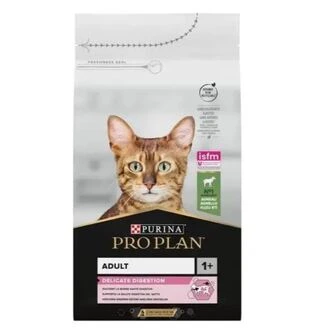 Сухой корм для взрослых кошек Purina Pro Plan Delicate Lamb со вкусом ягненка 3 кг