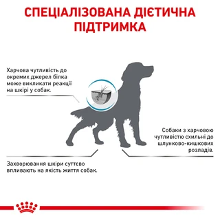 Сухий корм для собак Royal Canin Anallergenic Canine при харчовій алергії чи непереносимості 8 кг