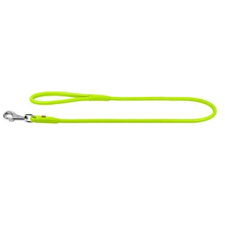 Повідок для собак шкіряний WAUDOG Glamour, круглий, Д 13 мм, Дл 122 см, салатовий