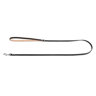 Поводок "CoLLaR" одинарный, непрошитый (ширина 12мм, длина 122см), черный