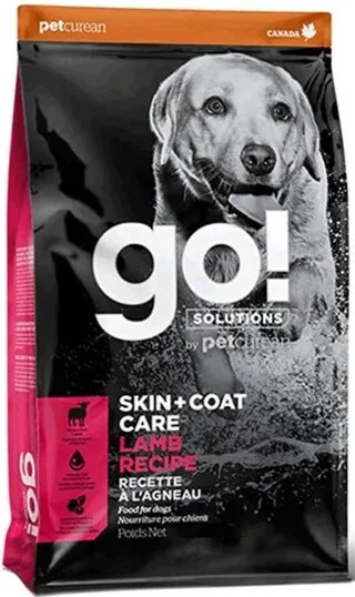 Корм для собак з ягням GO! SKIN + COAT Lamb Recipe з зерном 1,6 кг